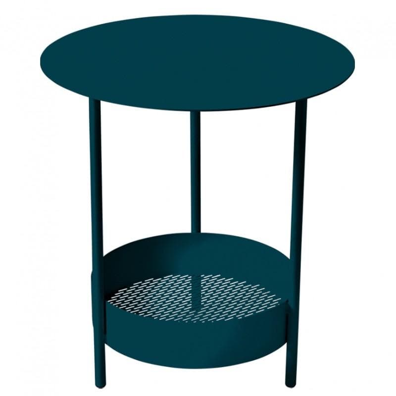 Fermob Salsa Pedestal Table Acapulco Blue