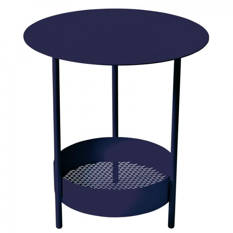 Fermob Salsa Pedestal Table Deep Blue