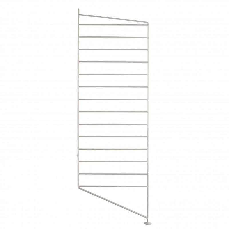 String Gulvgavl Sort 2-pak 85 x 30 cm.