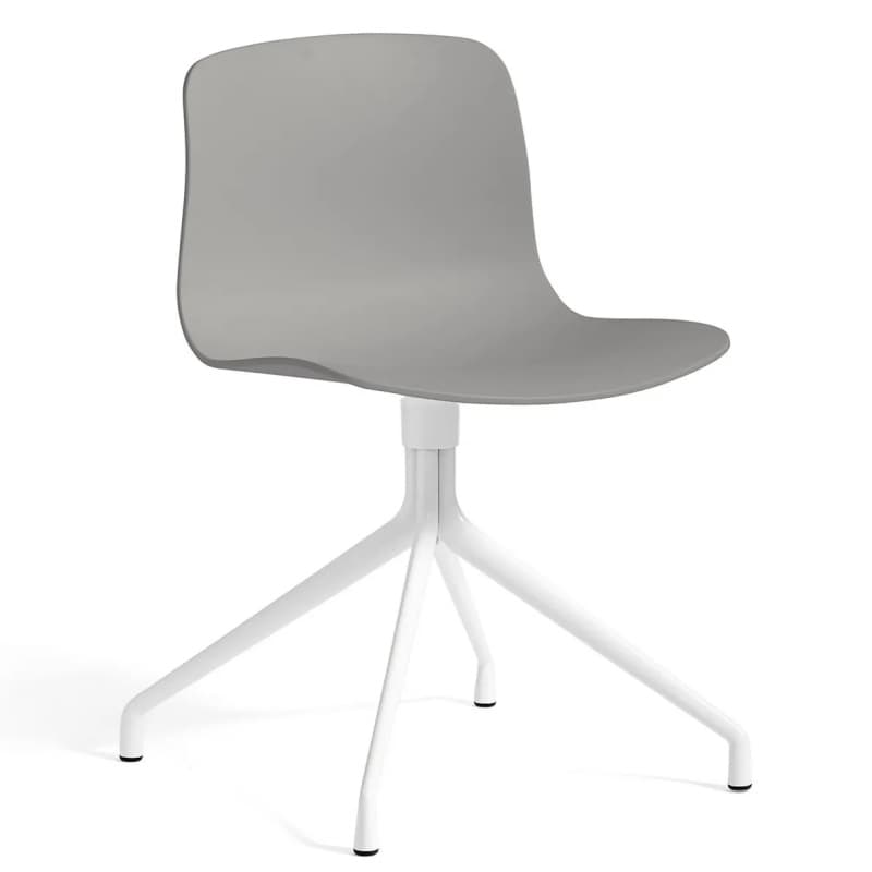 HAY AAC 10 Chair Concrete Grey White
