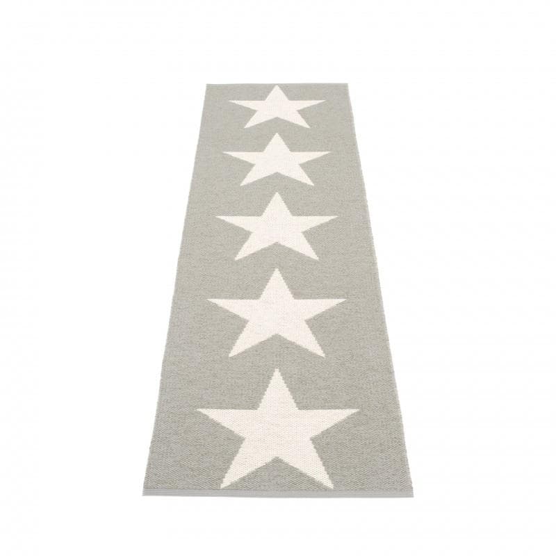 Pappelina Viggo One Warm Grey/Vanilla 70 x 250 cm.