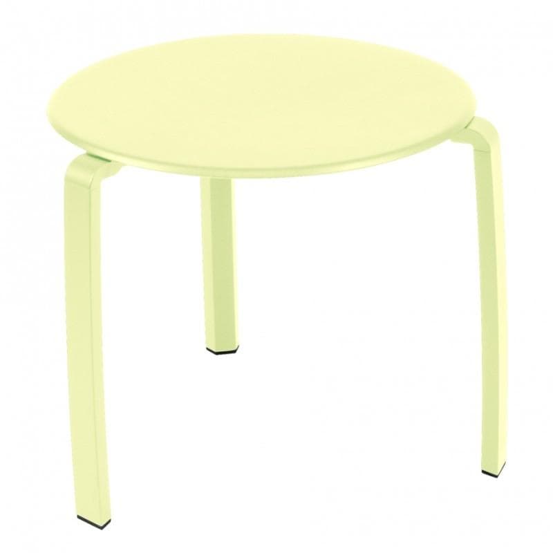 Fermob Alizé Low Table Frosted Lemon