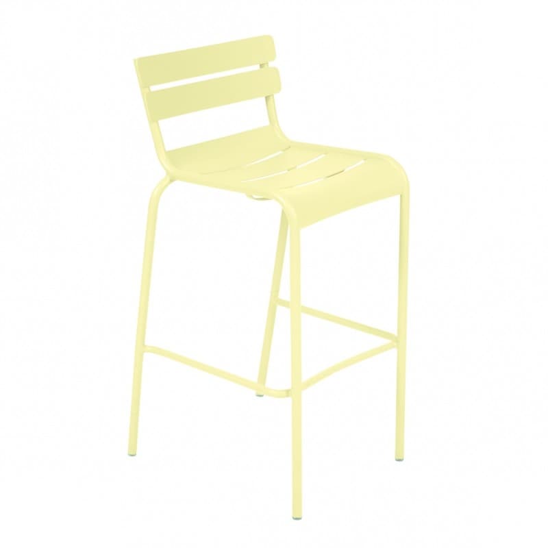 Fermob Luxembourg Barstol Frosted Lemon