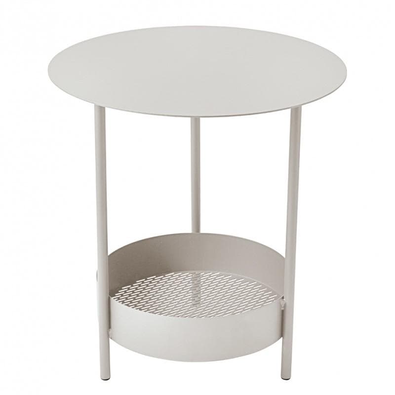 Fermob Salsa Pedestal Table Clay Grey
