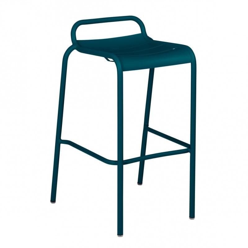 Fermob Luxembourg Bar Stool Acapulco Blue