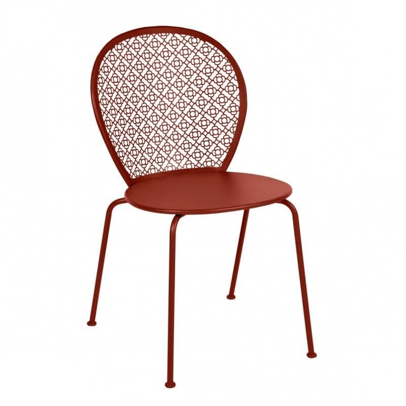 Fermob Lorette Chair Red Ochre
