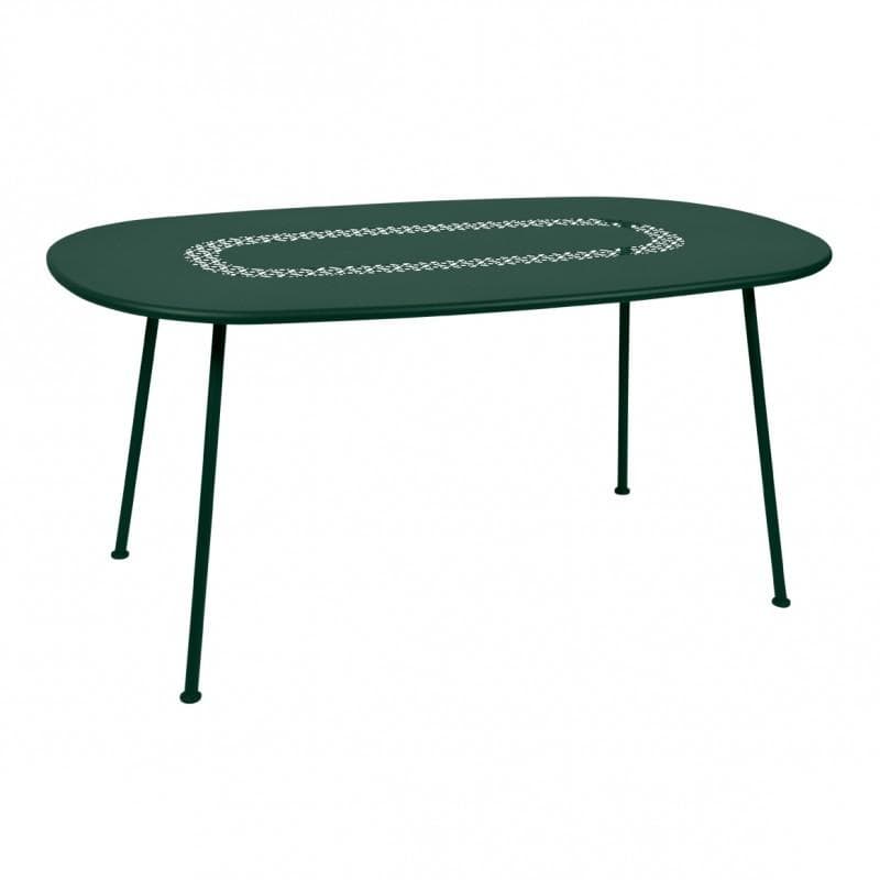 Fermob Lorette Oval Table Cedar Green