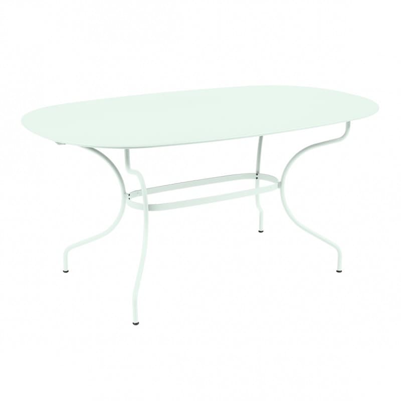 Fermob Opéra+ Oval Table Ice Mint