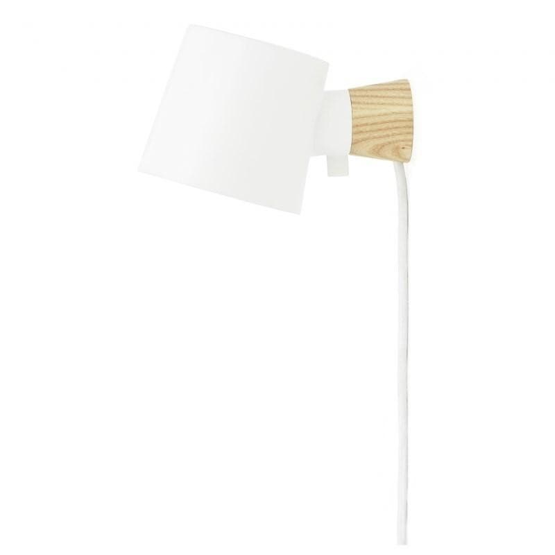 Normann Copenhagen Rise Væglampe Hvid
