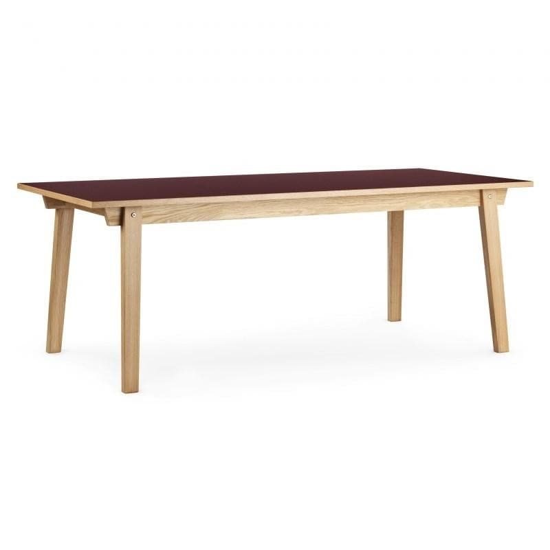 Normann Copenhagen Slice Linoleum 90 x 200 Burgundy
