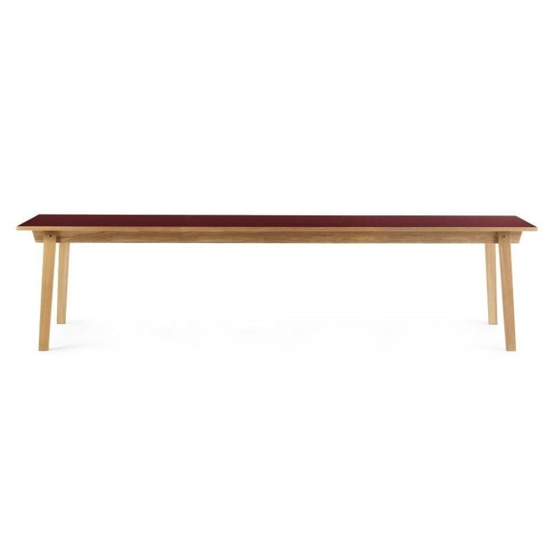 Normann Copenhagen Slice Linoleum 90 x 300 Burgundy