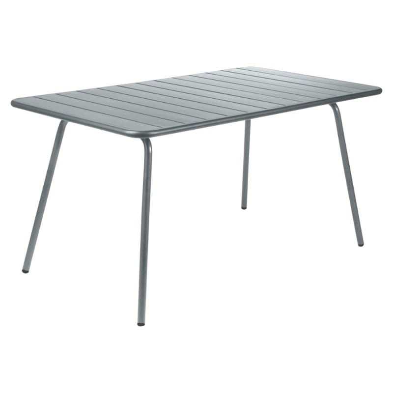 Fermob Luxembourg Table 143 x 80 Storm Grey