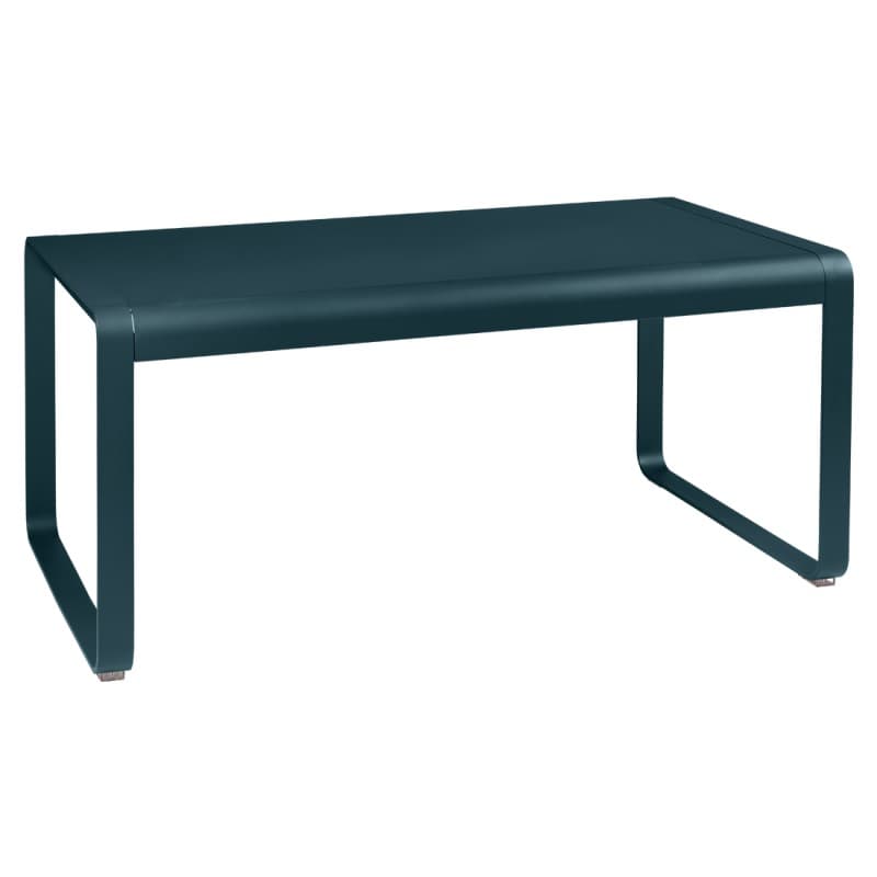 Fermob Bellevie Mid-Height Table 140 x 80 Acapulco Blue