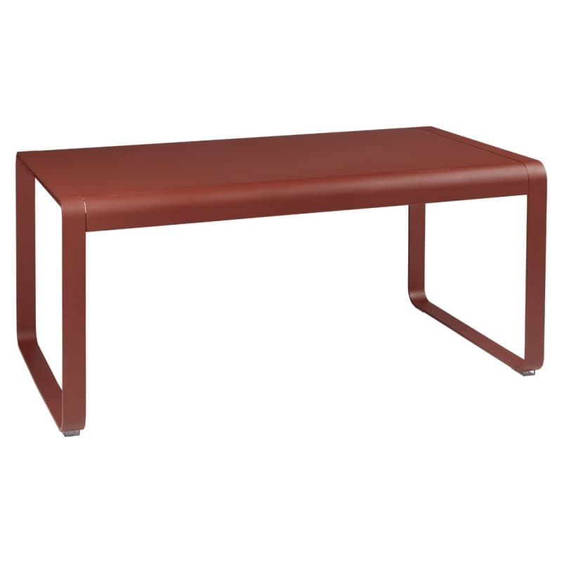 Fermob Bellevie Mid-Height Table 140 x 80 Red Ochre