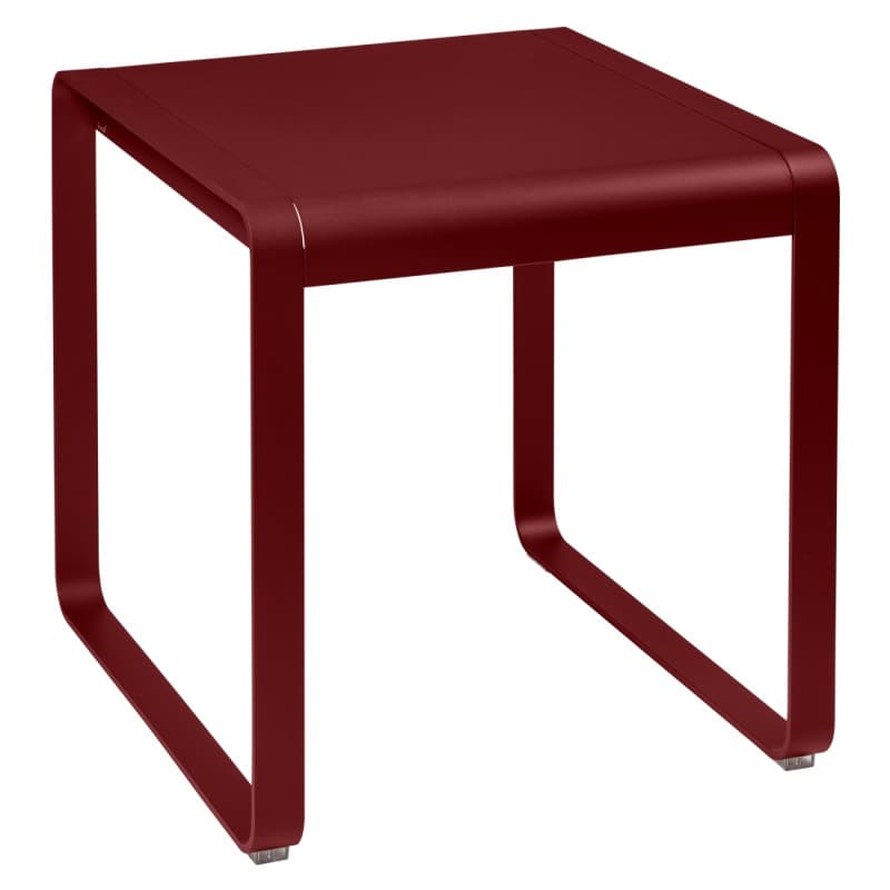 Fermob Bellevie Table 74 x 80 Chili