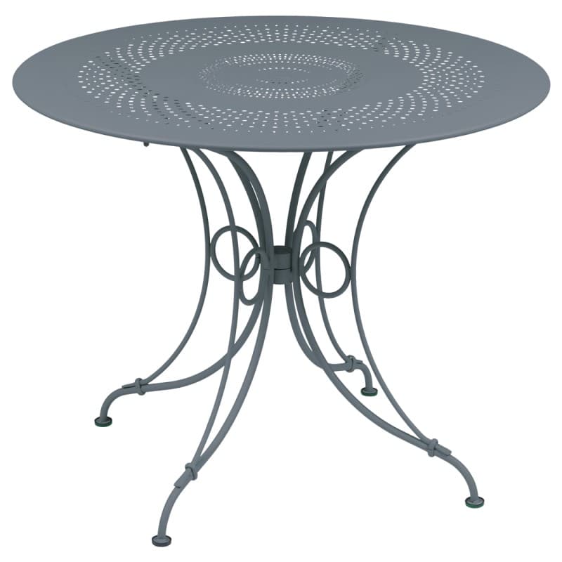 Fermob 1900 Table Ø 96 Storm Grey