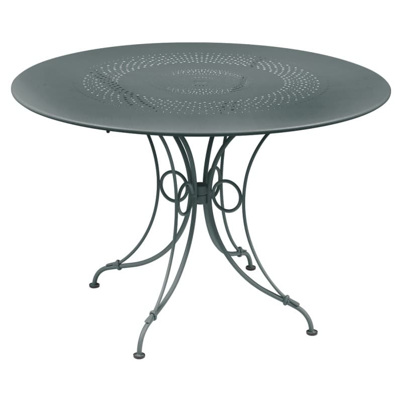 Fermob 1900 Table Ø 117 Storm Grey