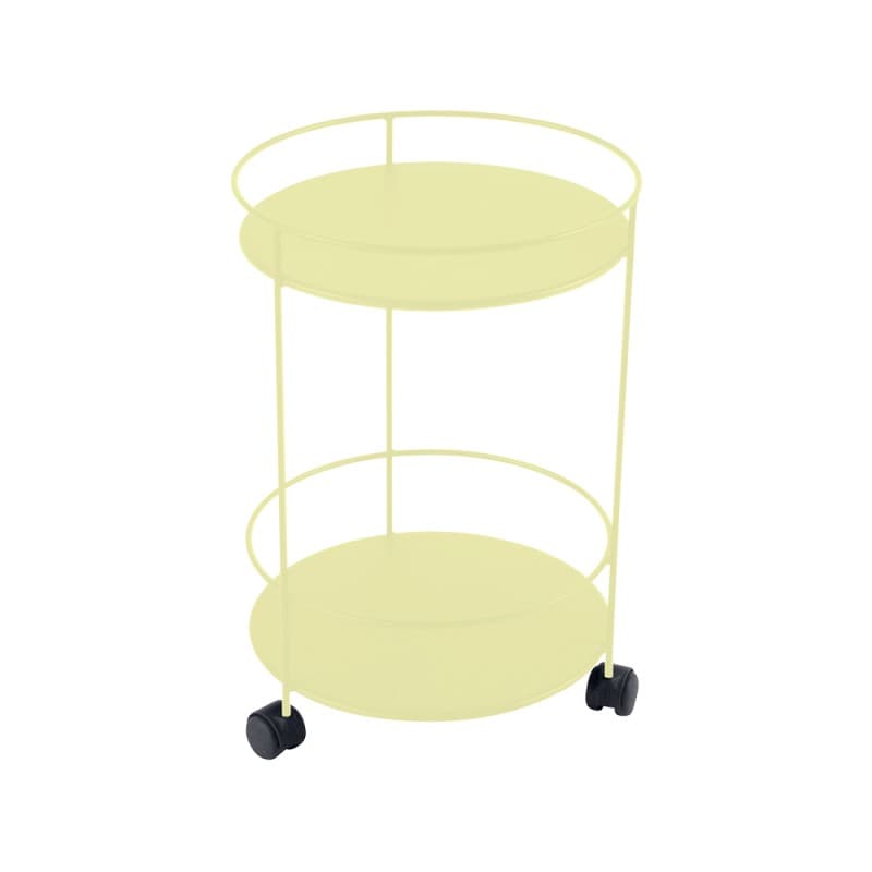 Fermob Guinguette Side Table Frosted Lemon