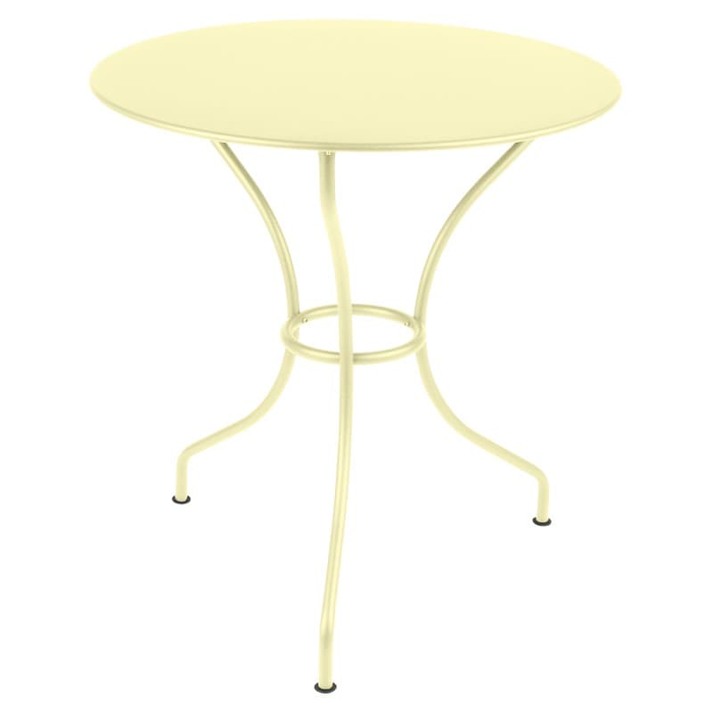 Fermob Opéra+ Table Ø 67 Frosted Lemon