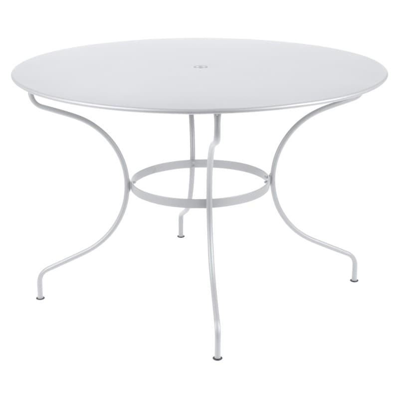 Fermob Opéra+ Table Ø 117 Cotton White