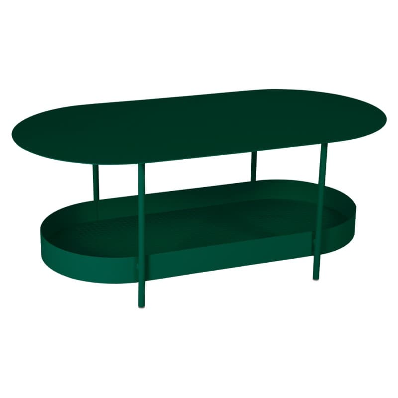Fermob Salsa Low Table Cedar Green