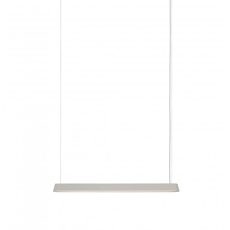 Muuto Linear Pendant Lamp Grey 87,2 cm.