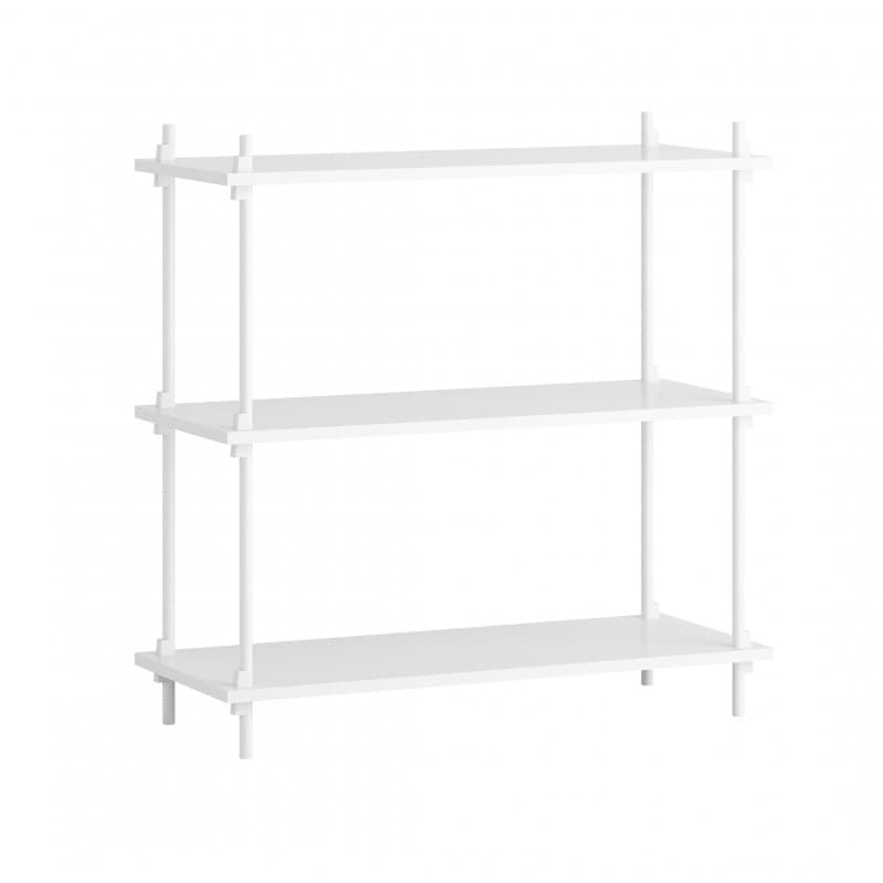 Moebe Shelving System Hvid Low single