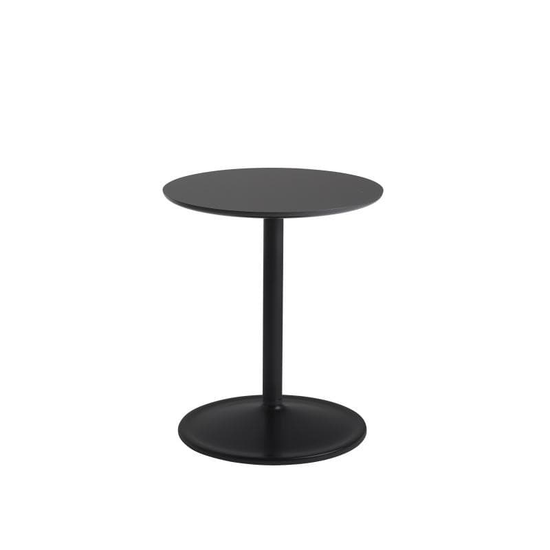 Muuto Soft Side Table Ø41 Sort/Nanolaminat H 48