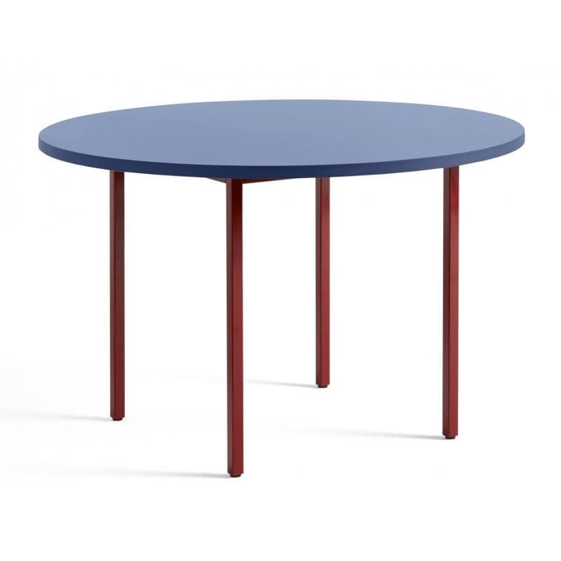 HAY Two-Colour 120 Spisebord Blue/Maroon Red