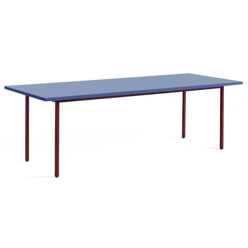 HAY Two-Colour 240 Spisebord Blue/Maroon Red