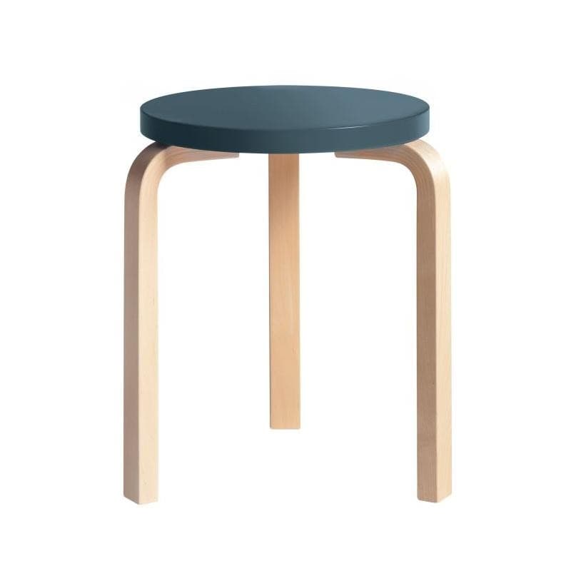 Artek Stool 60 Skammel Blå
