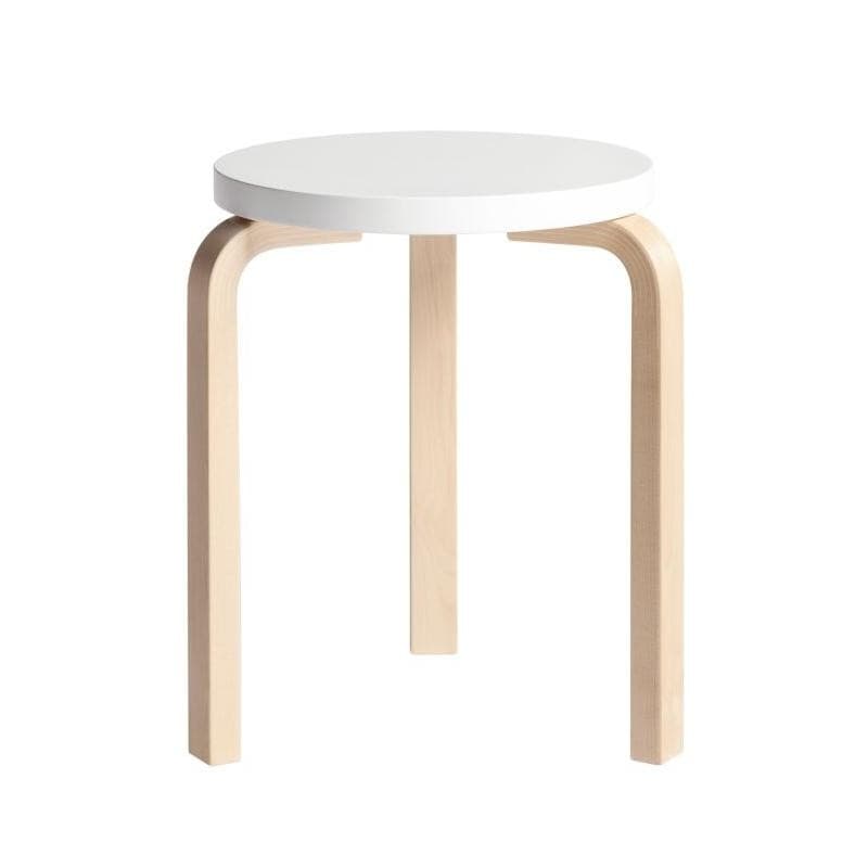 Artek Stool 60 Skammel Hvid