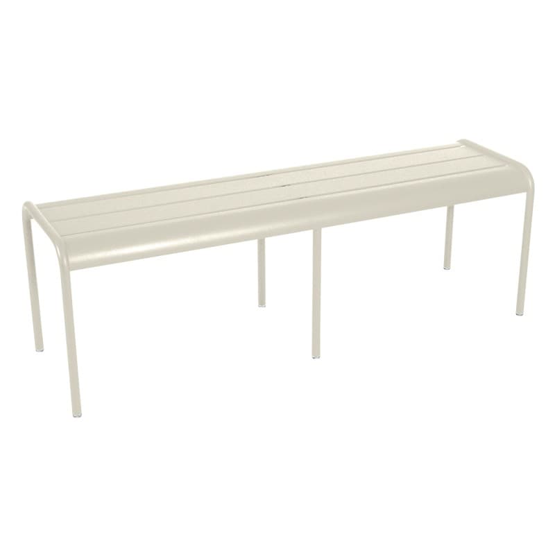 Fermob Luxembourg 3/4 Seater Bench Clay Grey