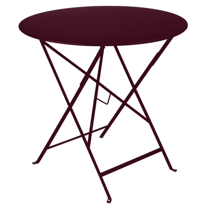 Fermob Bistro Table Ø 77 Black Cherry