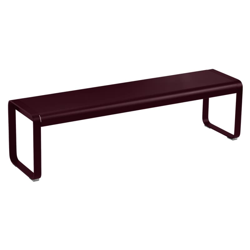 Fermob Bellevie Bench Black Cherry