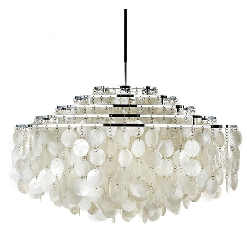 Verpan Fun 11DM Loftslampe Krom