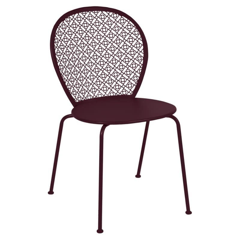 Fermob Lorette Chair Black Cherry