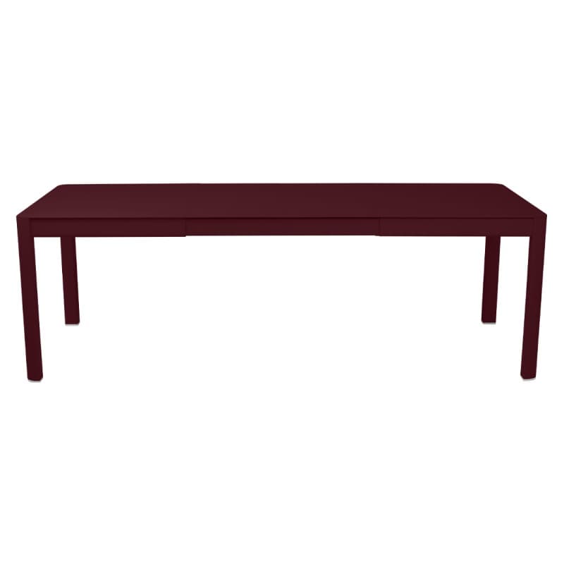 Fermob Ribambelle Table With Extension 149/234 Black Cherry