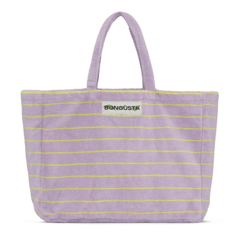 Bongusta Naram Weekend Bag Lilac & Neon Yellow