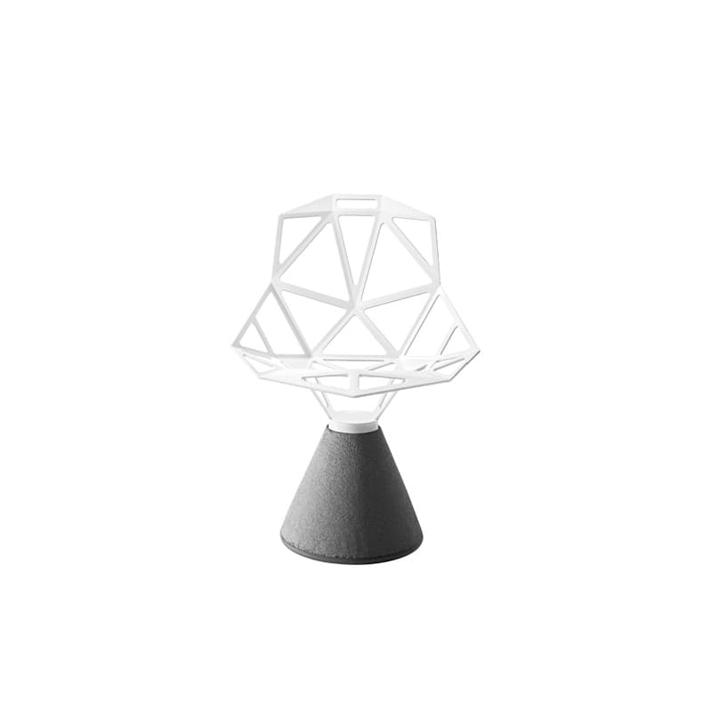 Magis Chair One Swivel Concrete White Natural Concrete