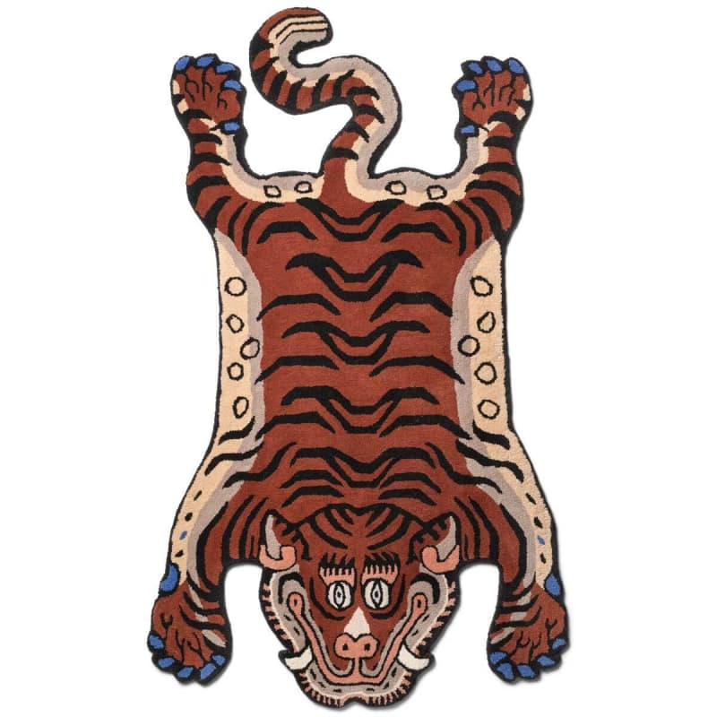 Bongusta Frankie Tiger Rug Large