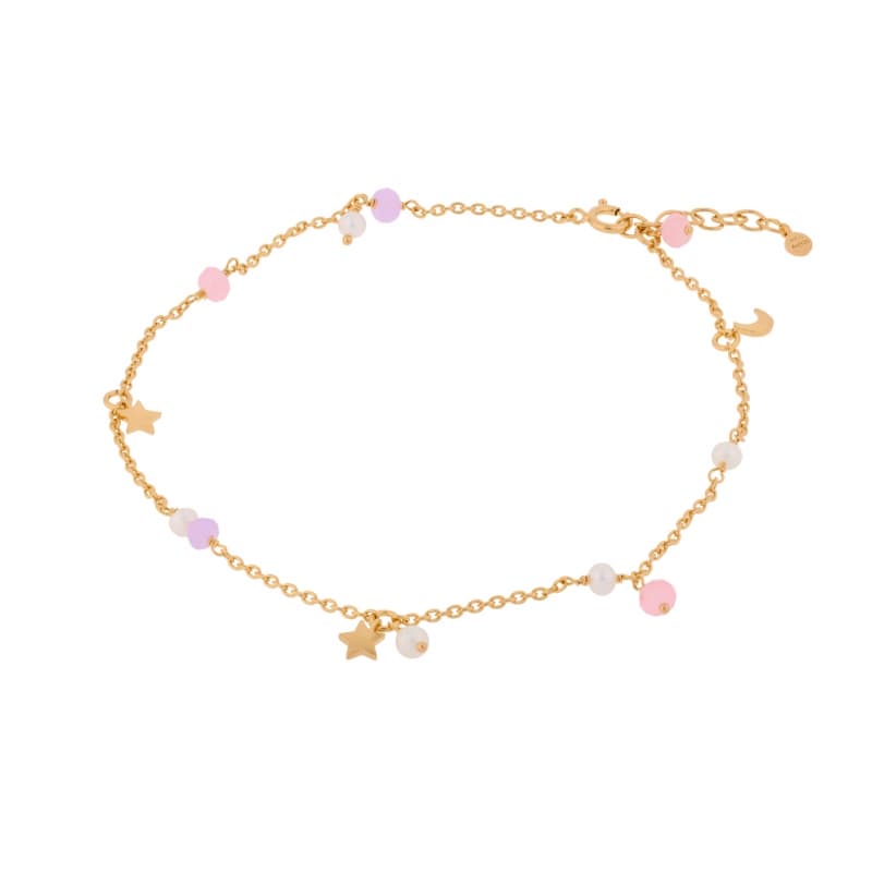 Pernille Corydon Pastel Dream Anklet Guld