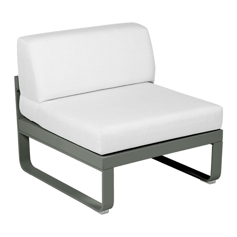 Fermob Bellevie 1-Seater Central Module Off-white