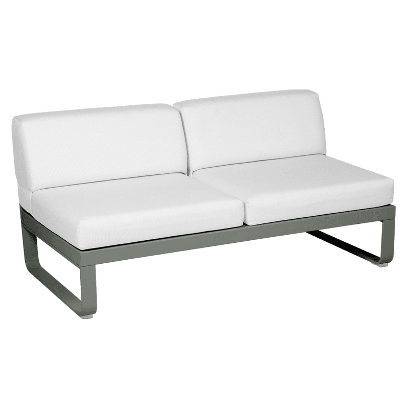 Fermob Bellevie 2-Seater Central Module Off-white
