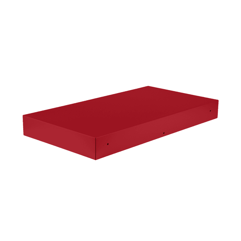 Fermob Bellevie Rectangular Connecting Shelf Chili