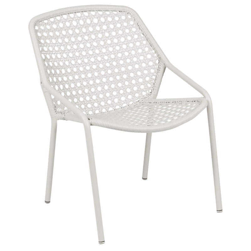 Fermob Croisette Armchair Clay Grey