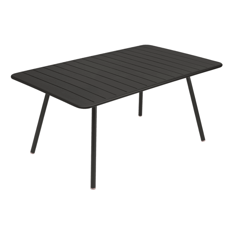 Fermob Luxembourg Table 165 x 100 Liquorice