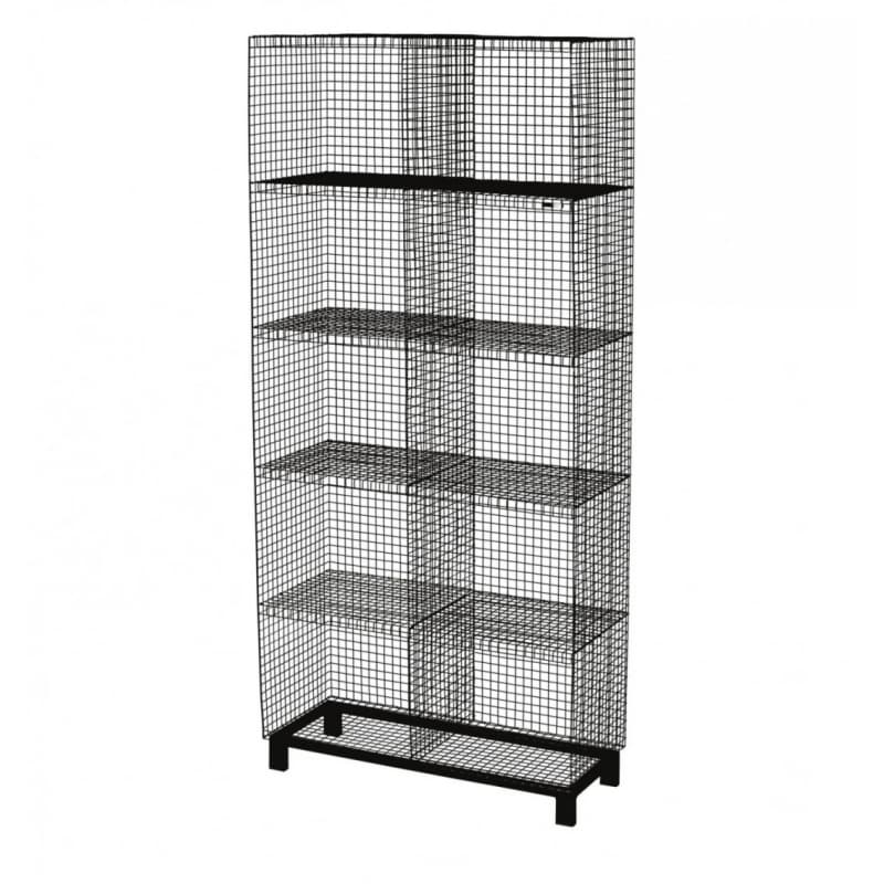 Kalager Design Grid Cabinet med ben Sort
