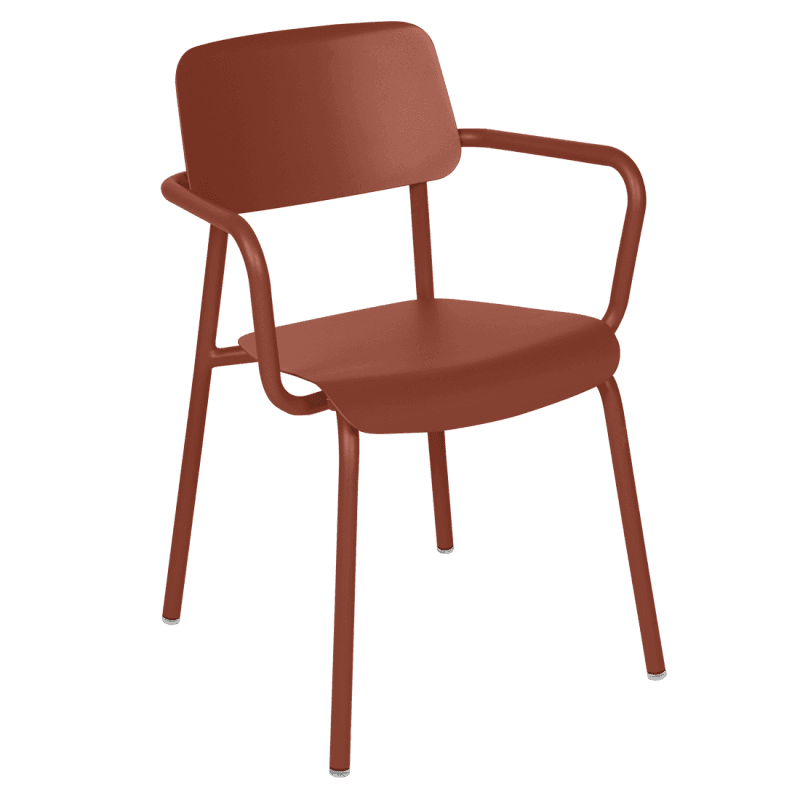 Fermob Studie Armchair Red Ochre