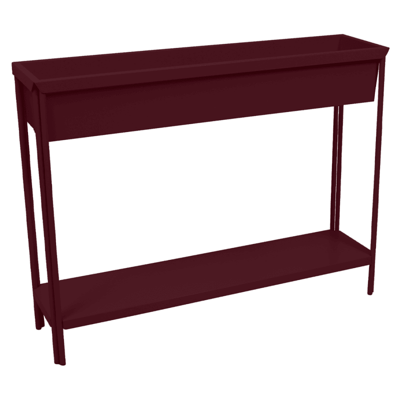 Fermob Terrazza Large Planter Black Cherry